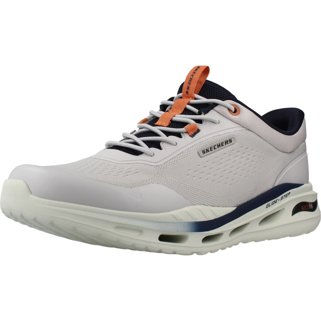 SKECHERS ARCH FIT ORVAN HUNTER en color GRIS (1)
