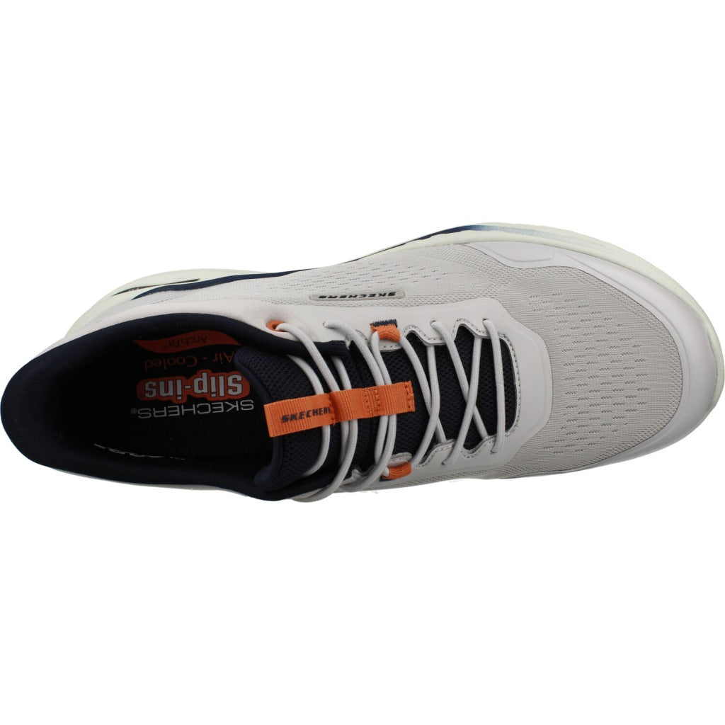 SKECHERS ARCH FIT ORVAN HUNTER en color GRIS (7)