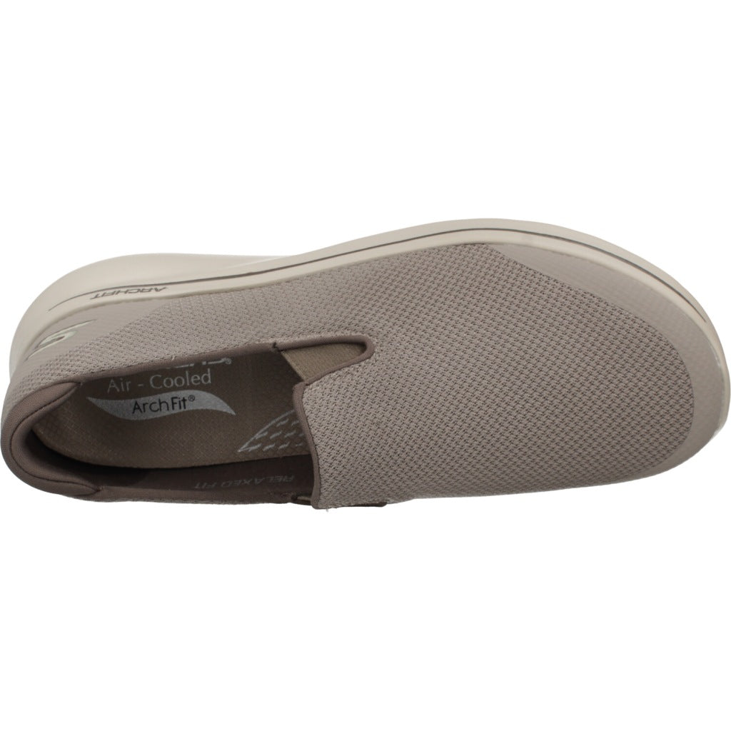 SKECHERS GO WALK ARCH FIT N JOY en color GRIS (6)