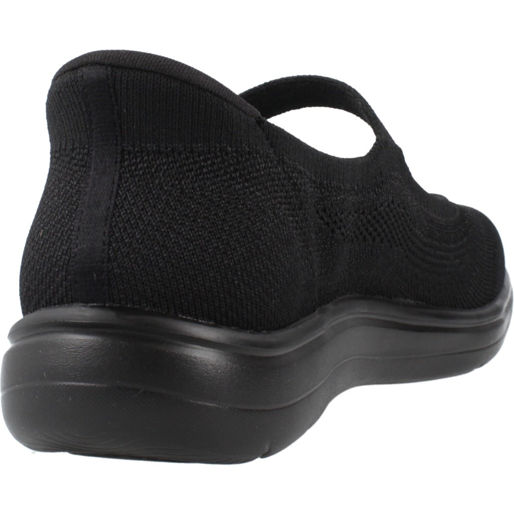 SKECHERS SLIP - INS ON THE GO FLEX RADIANT en color NEGRO (3)