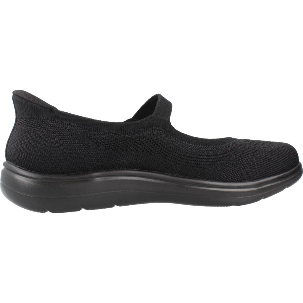 SKECHERS SLIP - INS ON THE GO FLEX RADIANT en color NEGRO (4)