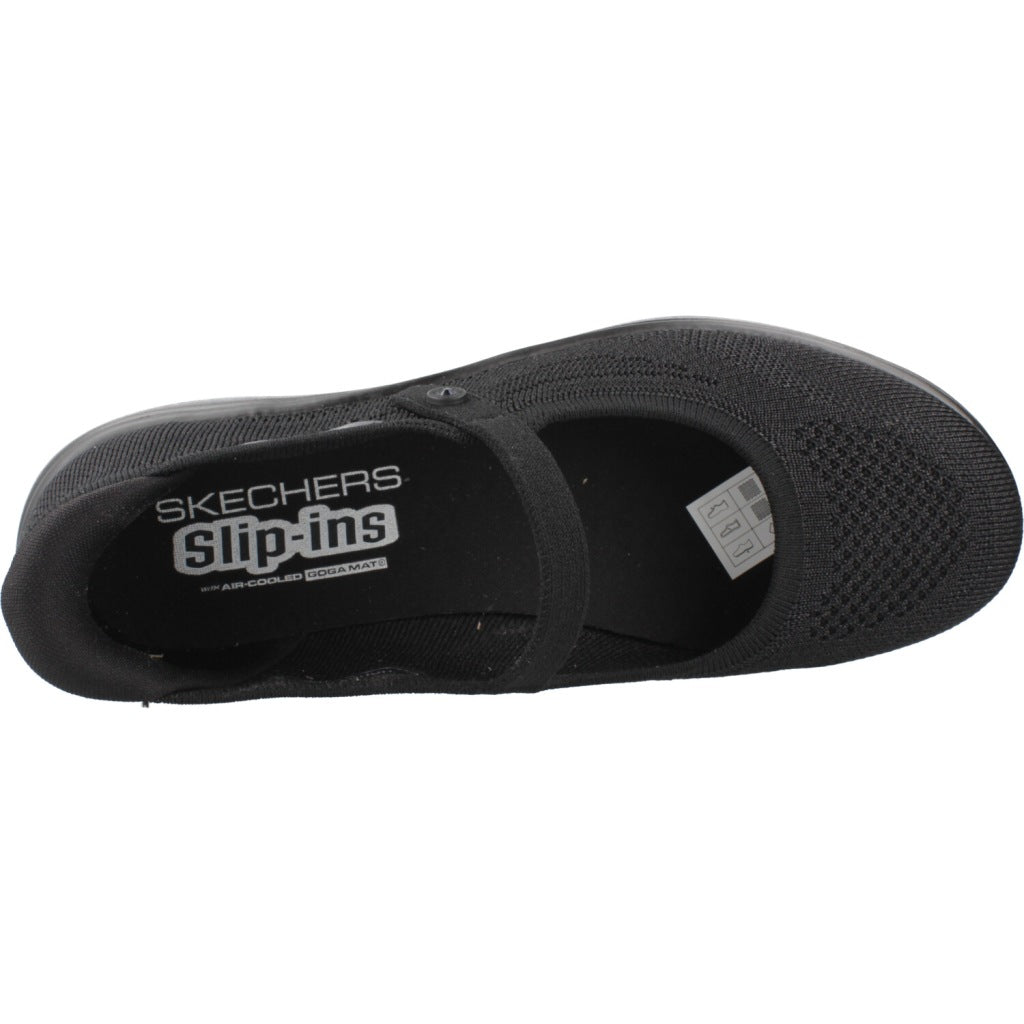 SKECHERS SLIP - INS ON THE GO FLEX RADIANT en color NEGRO (7)