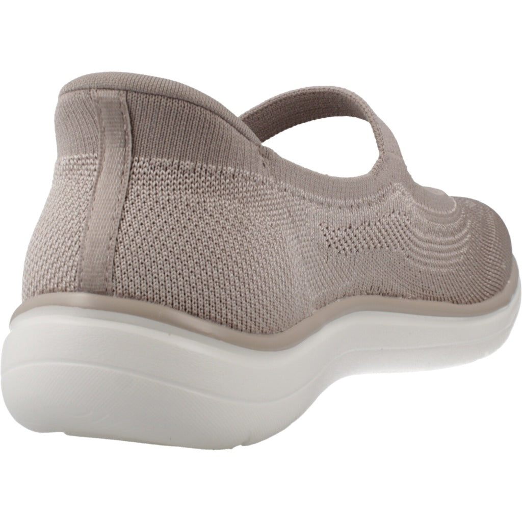 SKECHERS SLIP - INS ON THE GO FLEX RADIANT en color MARRON CLARO (3)