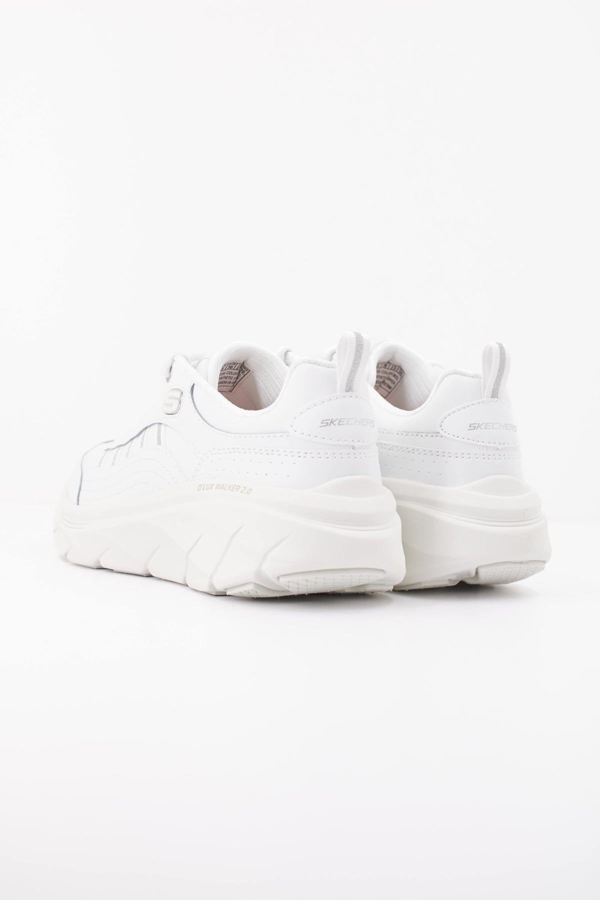 SKECHERS D LUX WALKER . GOLDEN en color BLANCO (4)