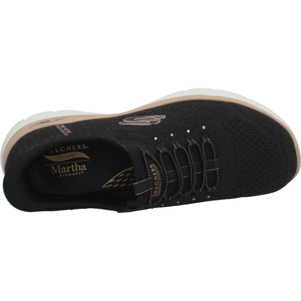 SKECHERS S ARCH FIT SUMMITS SOFT en color NEGRO (7)