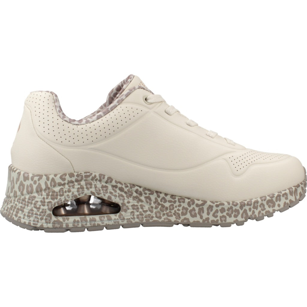 SKECHERS UNO SAFARI TIME en color BEIS (4)