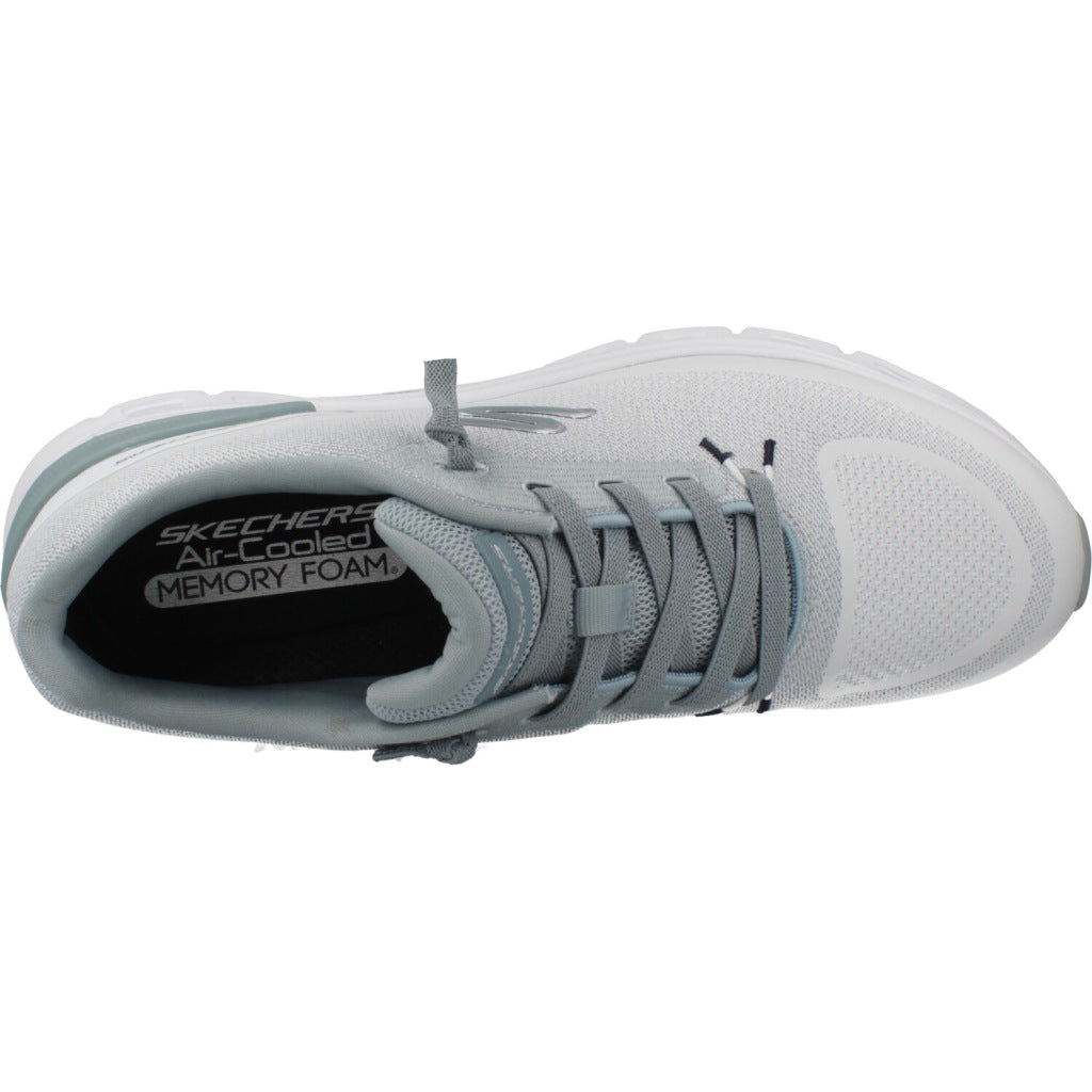 SKECHERS GLIDE STEP PRO WAVERRA en color AZUL (7)