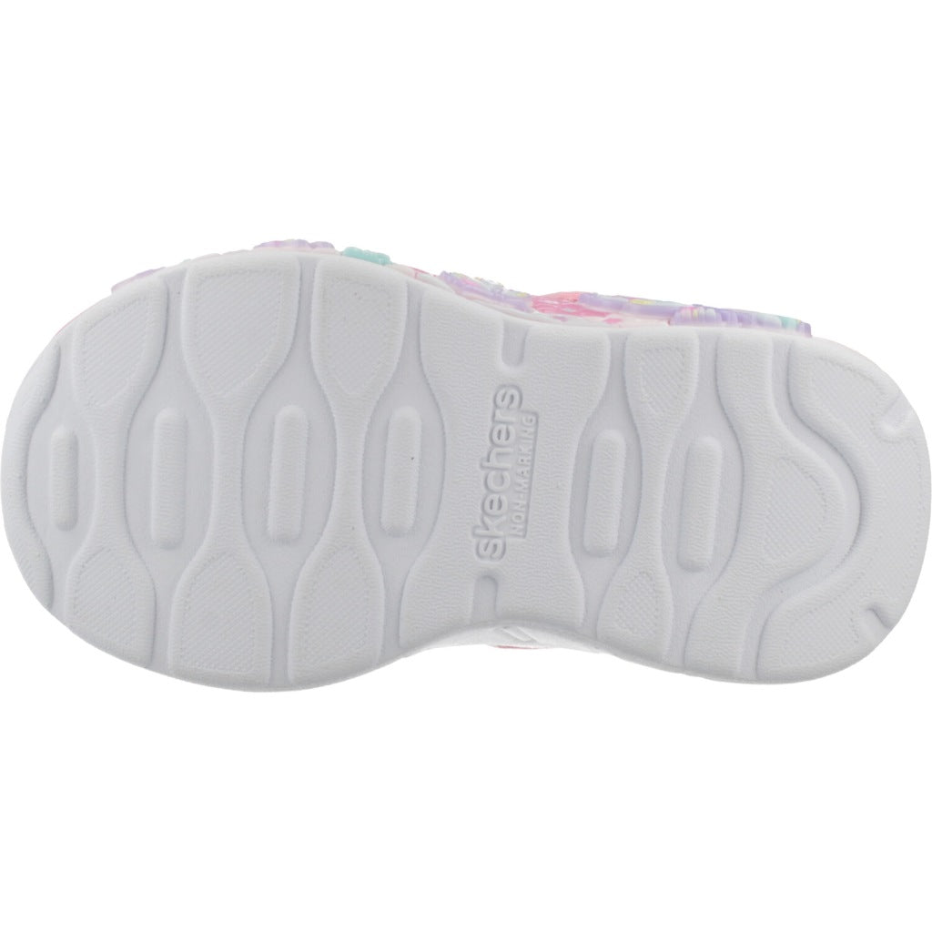 SKECHERS LIGHTS LIL BUTTERFLY BLIS en color ROSA (6)