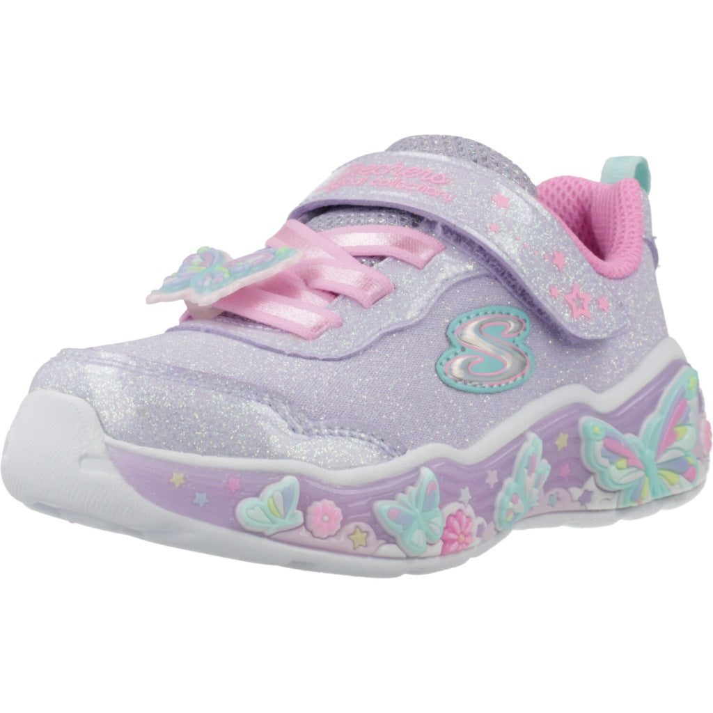 SKECHERS LIGHTS LIL BUTTERFLY BLIS en color VIOLETA (1)