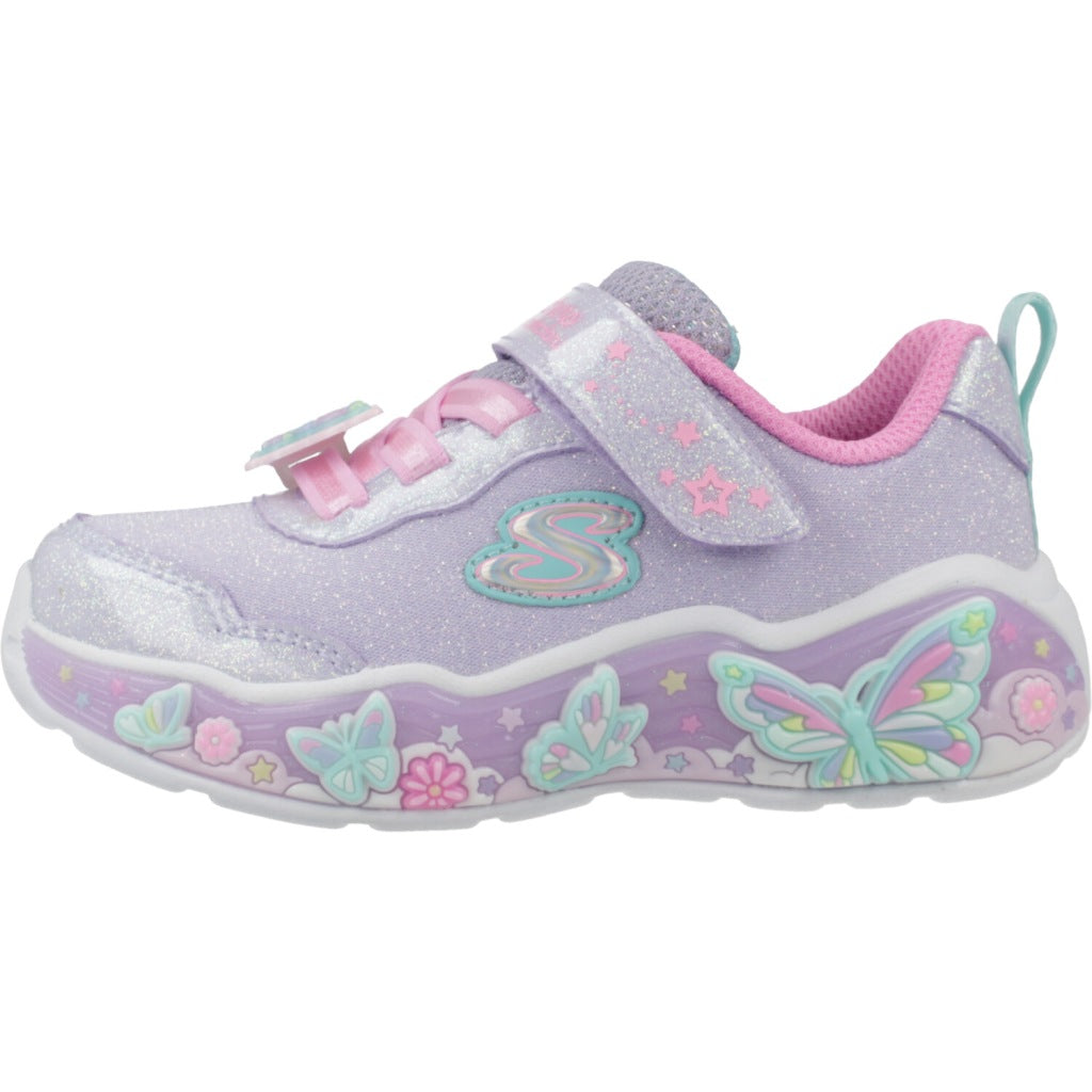 SKECHERS LIGHTS LIL BUTTERFLY BLIS en color VIOLETA (2)