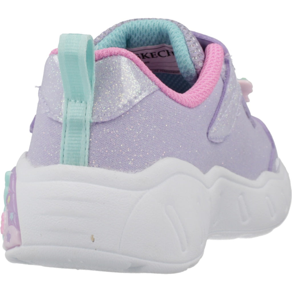 SKECHERS LIGHTS LIL BUTTERFLY BLIS en color VIOLETA (3)