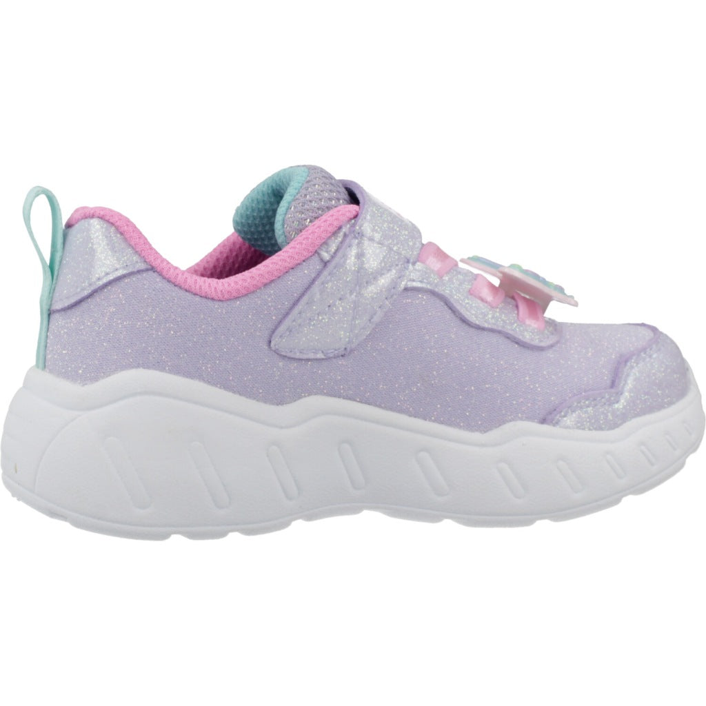 SKECHERS LIGHTS LIL BUTTERFLY BLIS en color VIOLETA (4)