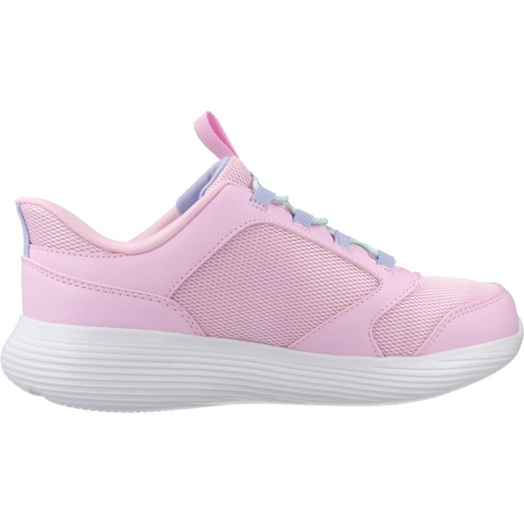 SKECHERS GO RUN V TETRA SPEED en color ROSA (4)