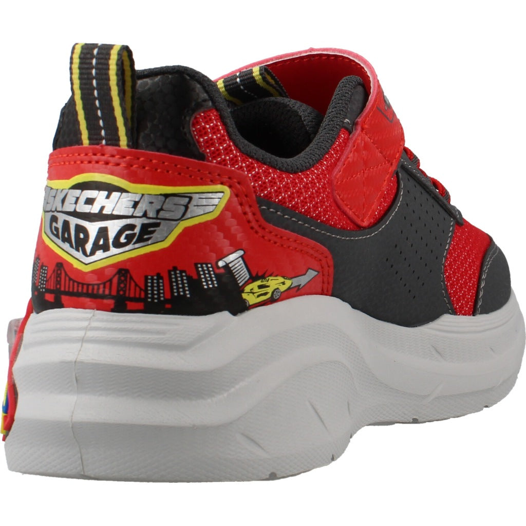 SKECHERS L SKECHERS GARAGE en color ROJO (3)