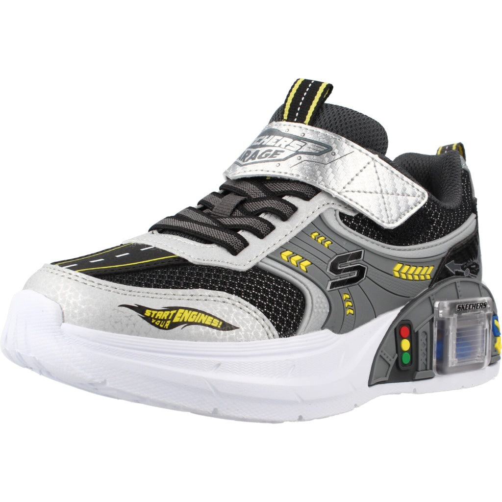 SKECHERS L SKECHERS GARAGE en color GRIS (1)