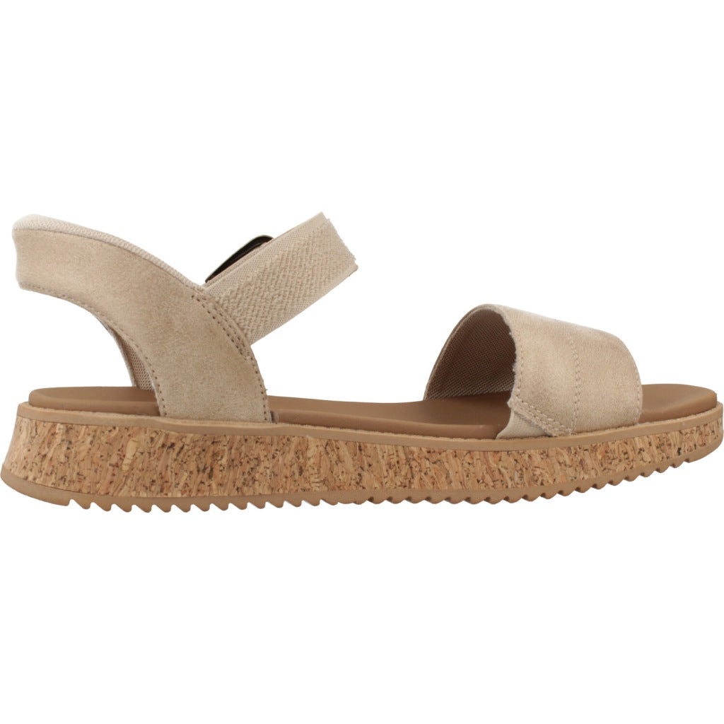 SKECHERS BOBS SUN VIBE BE CORKY en color BEIS (4)