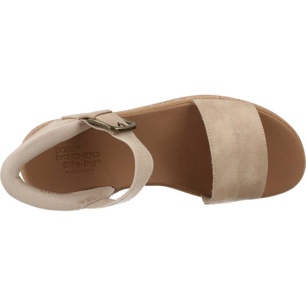SKECHERS BOBS SUN VIBE BE CORKY en color BEIS (6)