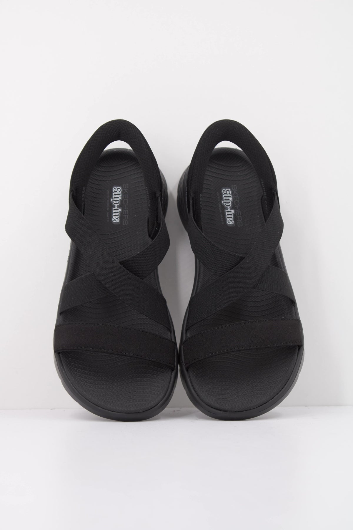 SKECHERS GO WALK FLEX SANDAL GLIMM en color NEGRO (3)