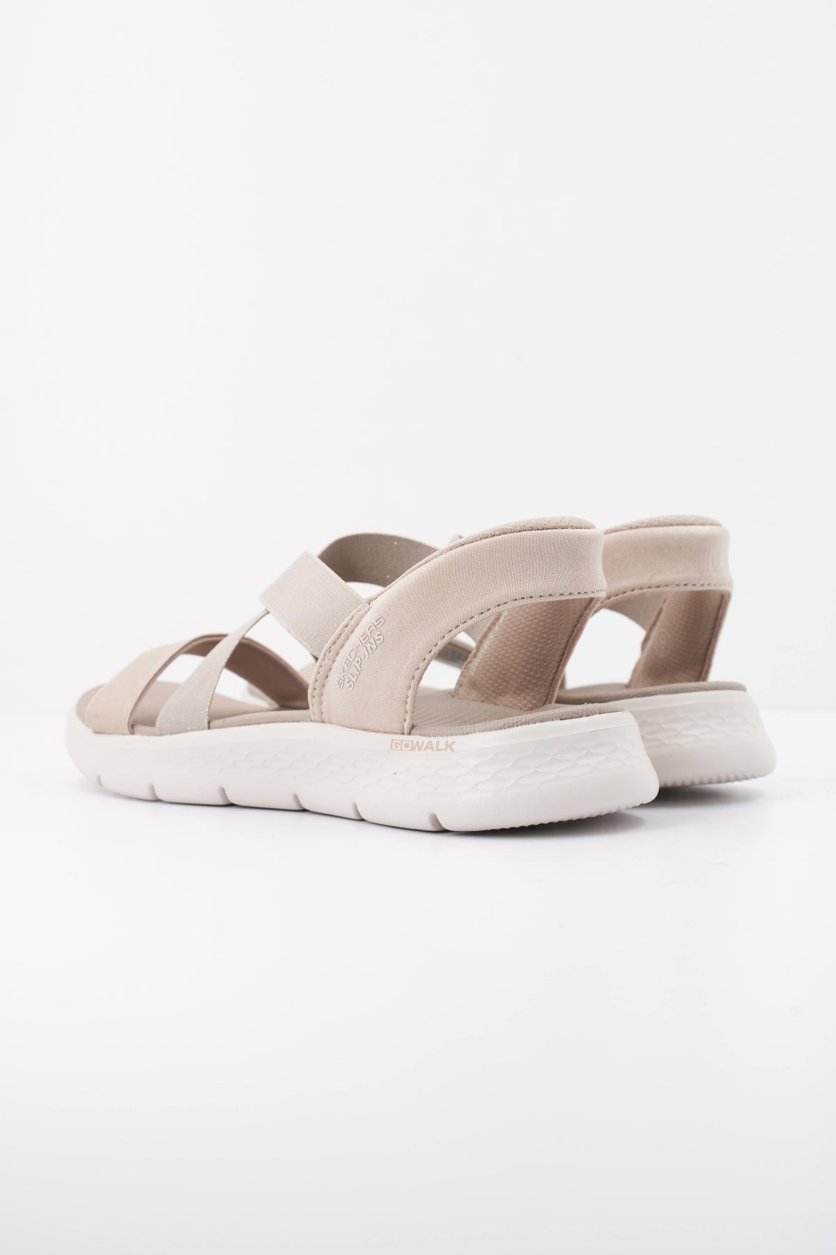 SKECHERS GO WALK FLEX SANDAL GLIMM en color GRIS (4)