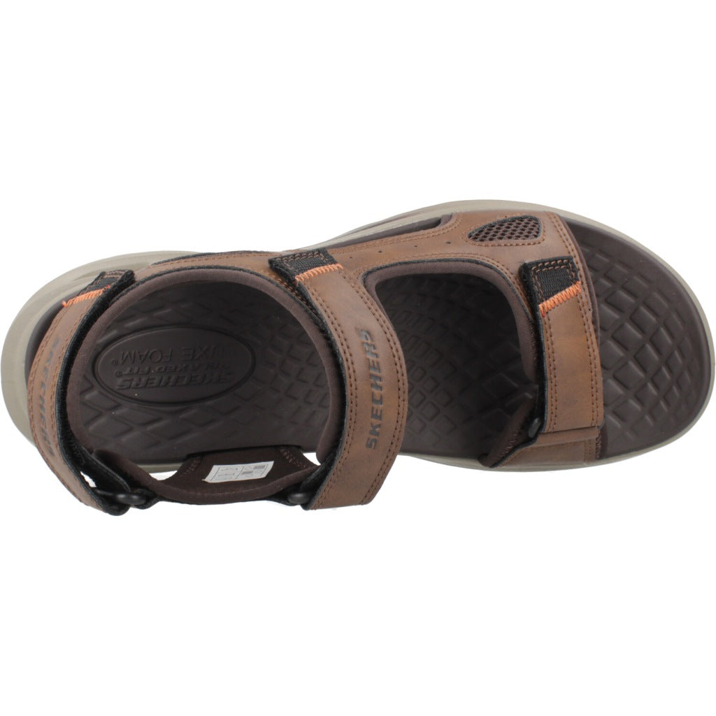 SKECHERS ORVAN SD GAMBLE en color MARRON (7)
