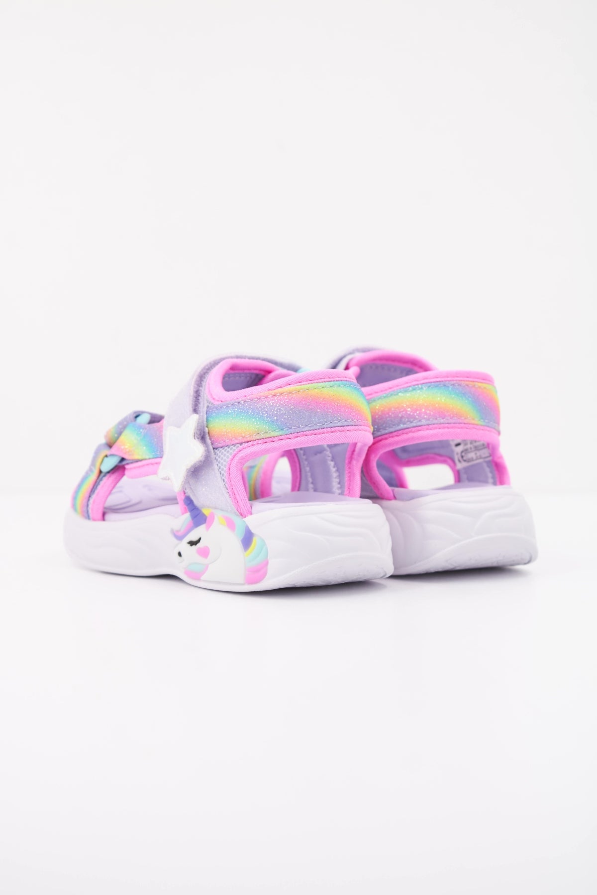 SKECHERS UNICORN DREAMS SANDAL- DREAMY en color VIOLETA (4)