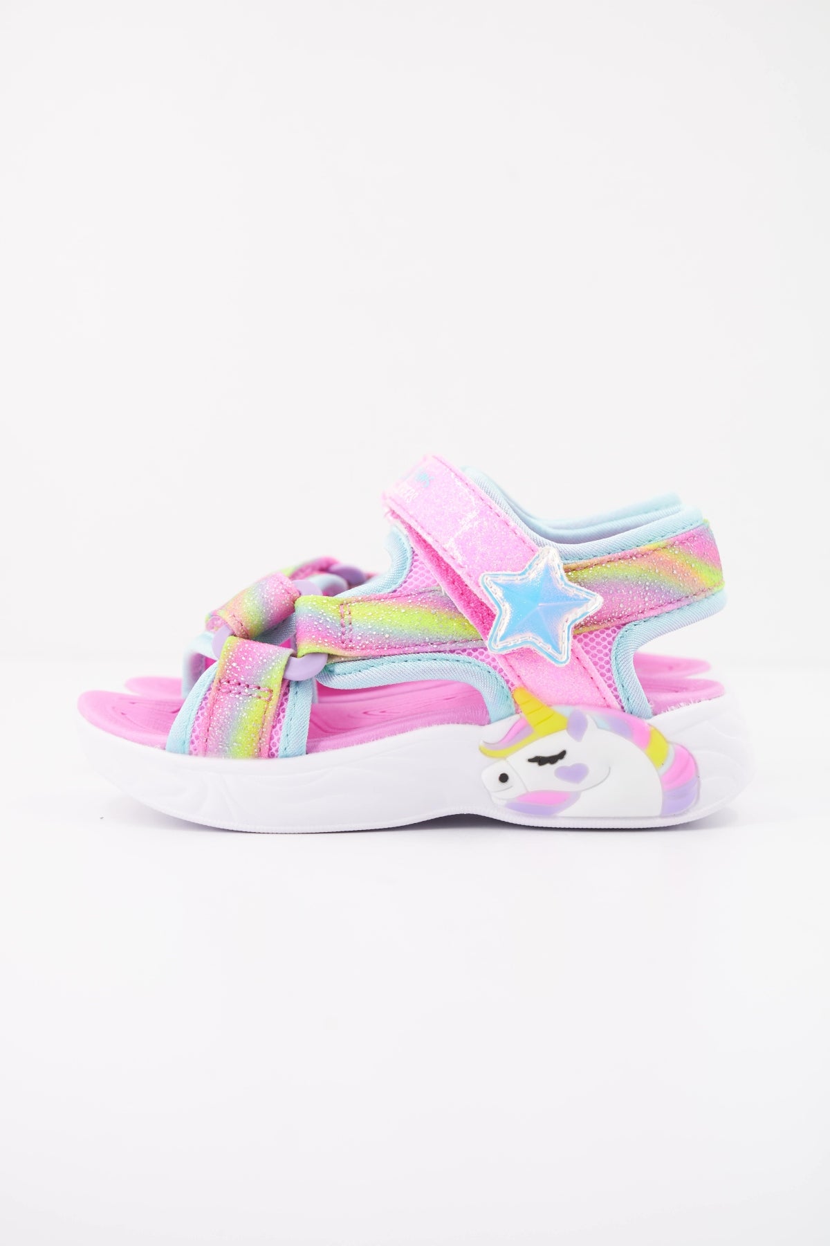 SKECHERS UNICORN DREAMS SANDAL- DREAMY en color ROSA (1)