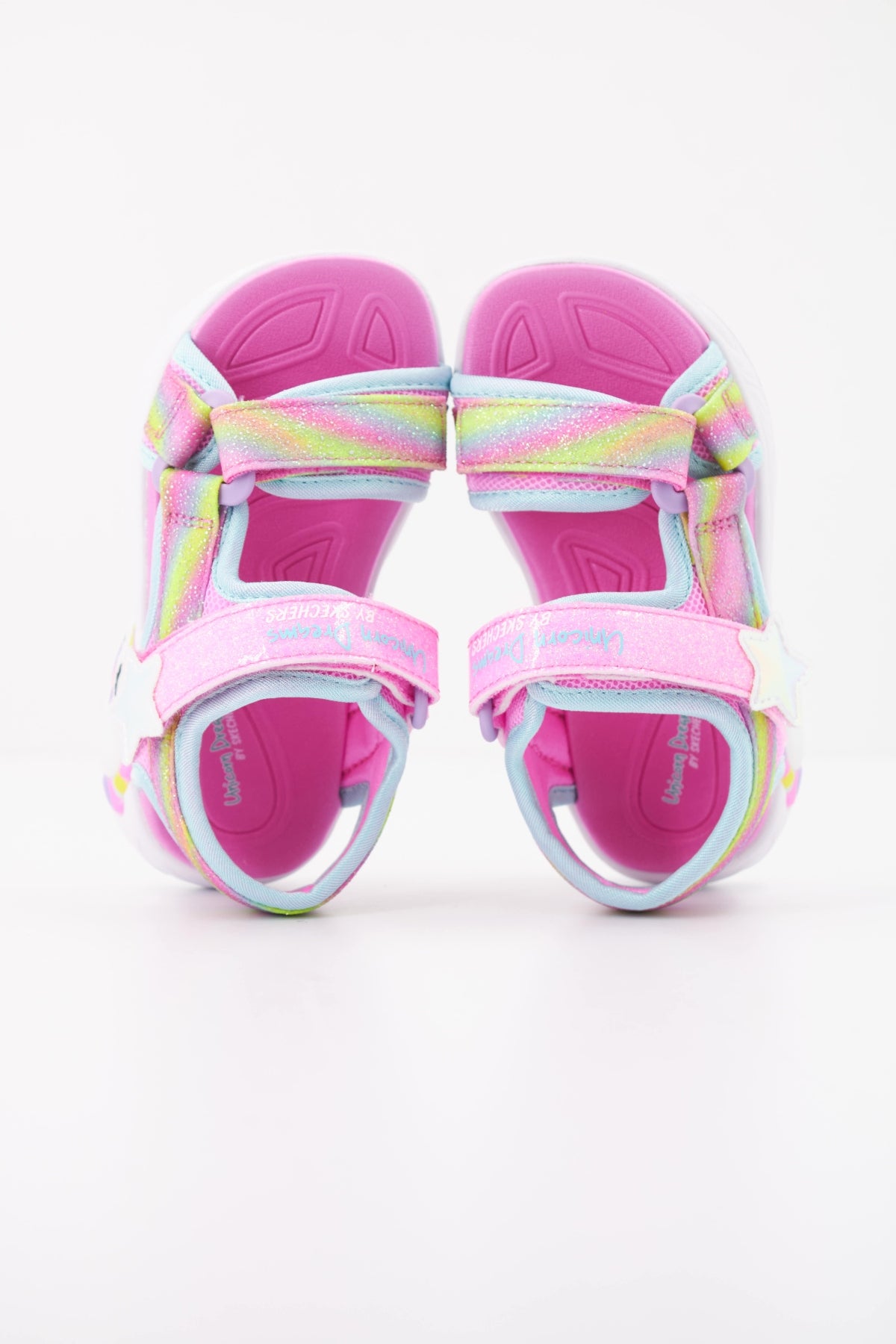 SKECHERS UNICORN DREAMS SANDAL- DREAMY en color ROSA (3)