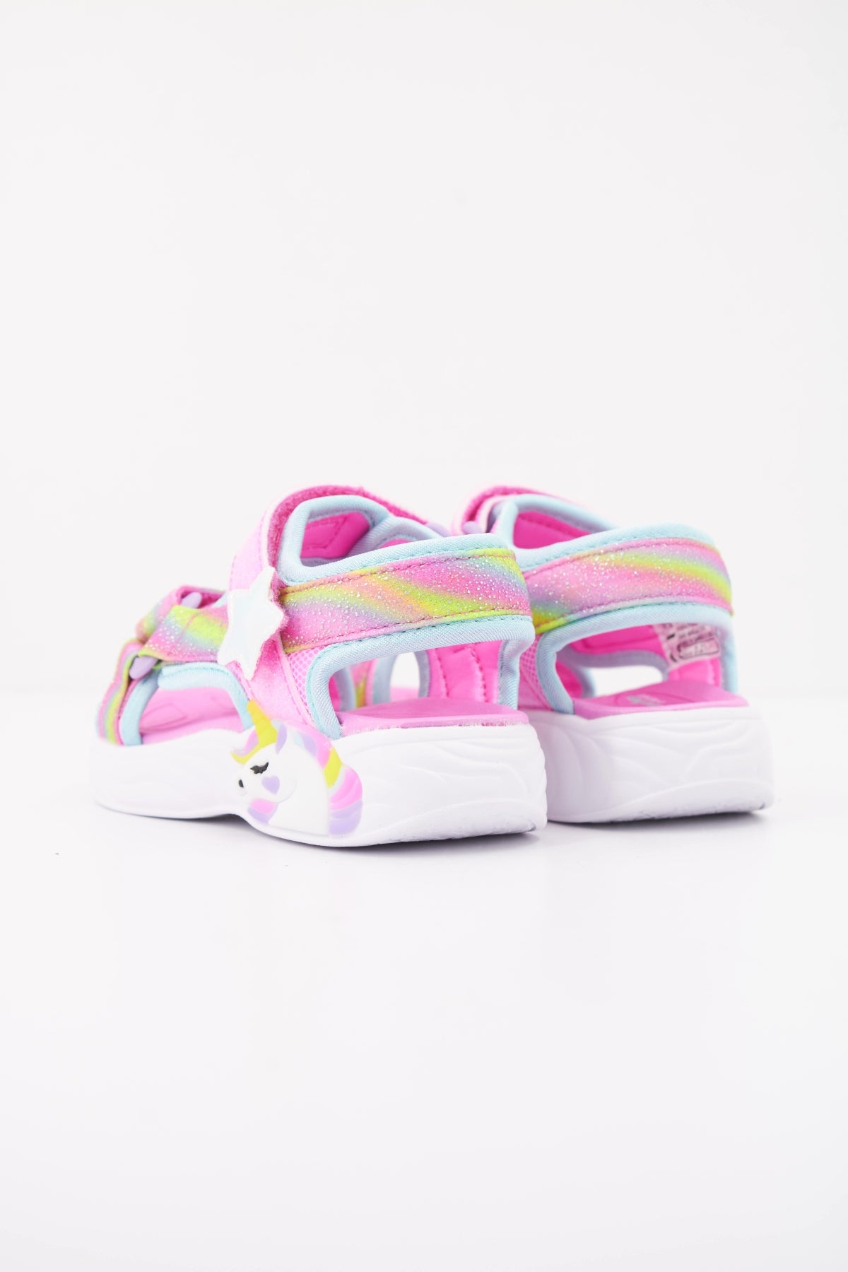 SKECHERS UNICORN DREAMS SANDAL- DREAMY en color ROSA (4)
