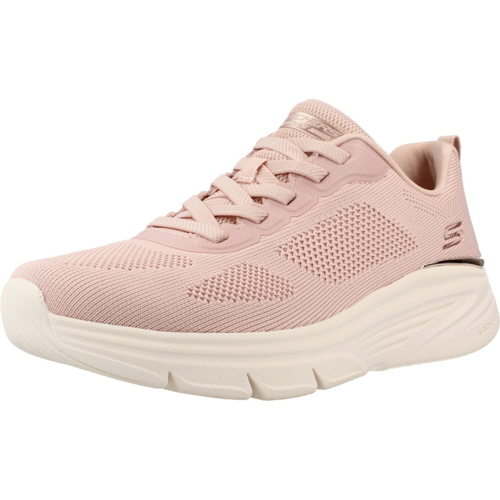 SKECHERS BOBS ARCH FIT ELEV en color ROSA (1)