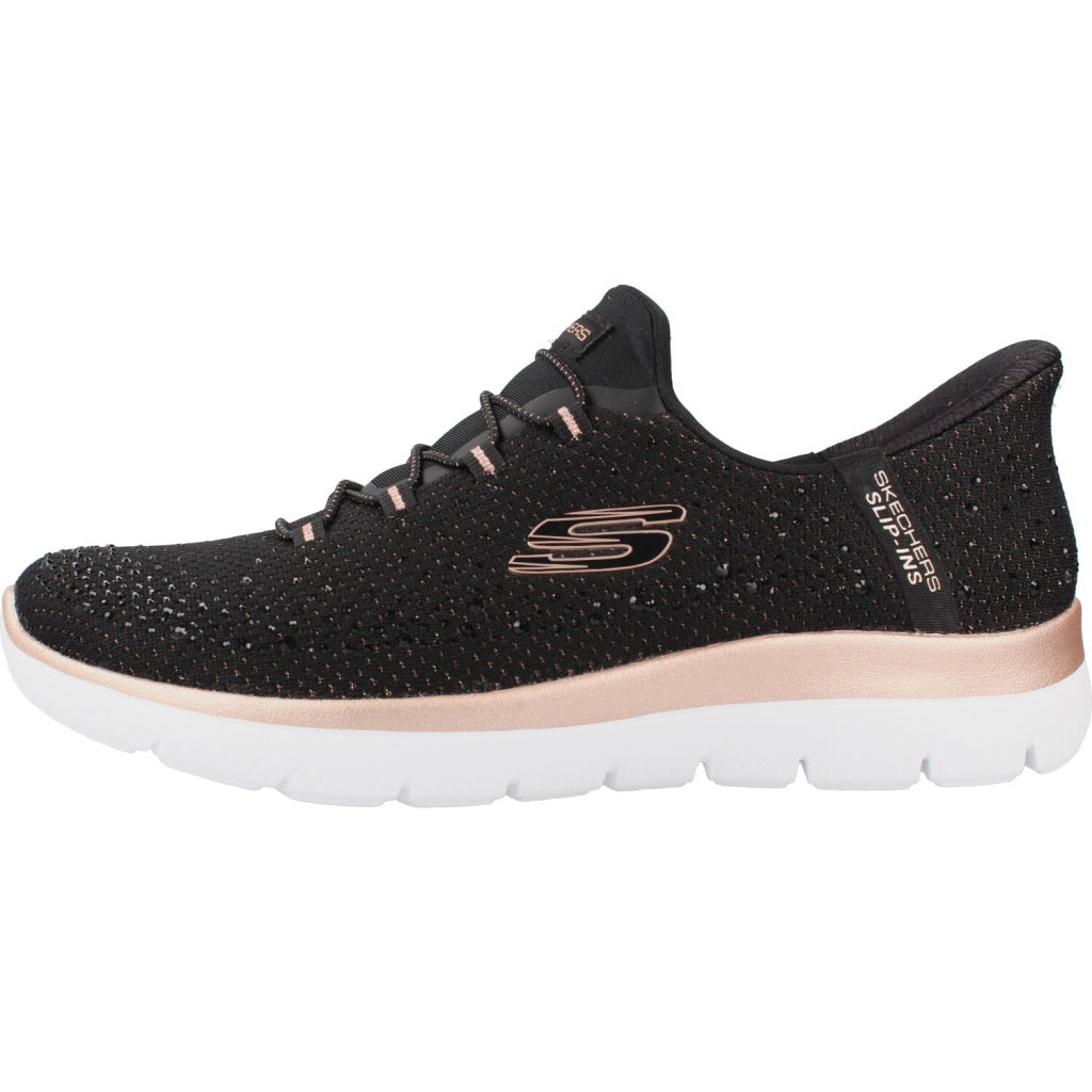 SKECHERS S en color NEGRO (2)