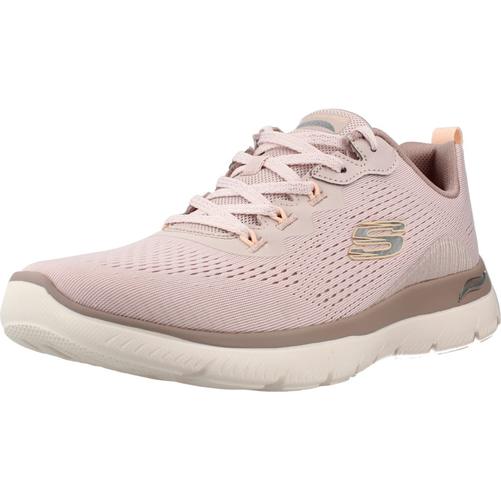 SKECHERS S ARCH FIT SUMMITS DAILY FLOW en color ROSA (1)