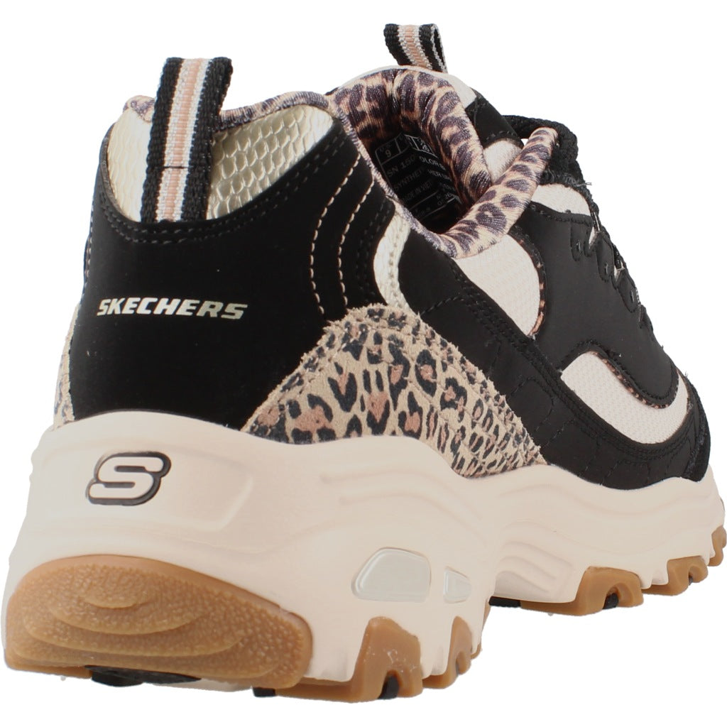 SKECHERS S D LITES WILD CHARM en color NEGRO (3)