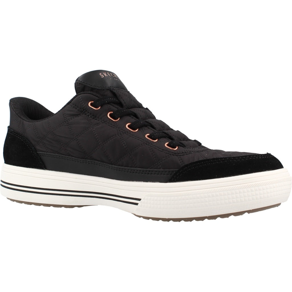 SKECHERS S ARCH FIT ARCADE CUDDLE STEP en color NEGRO (5)