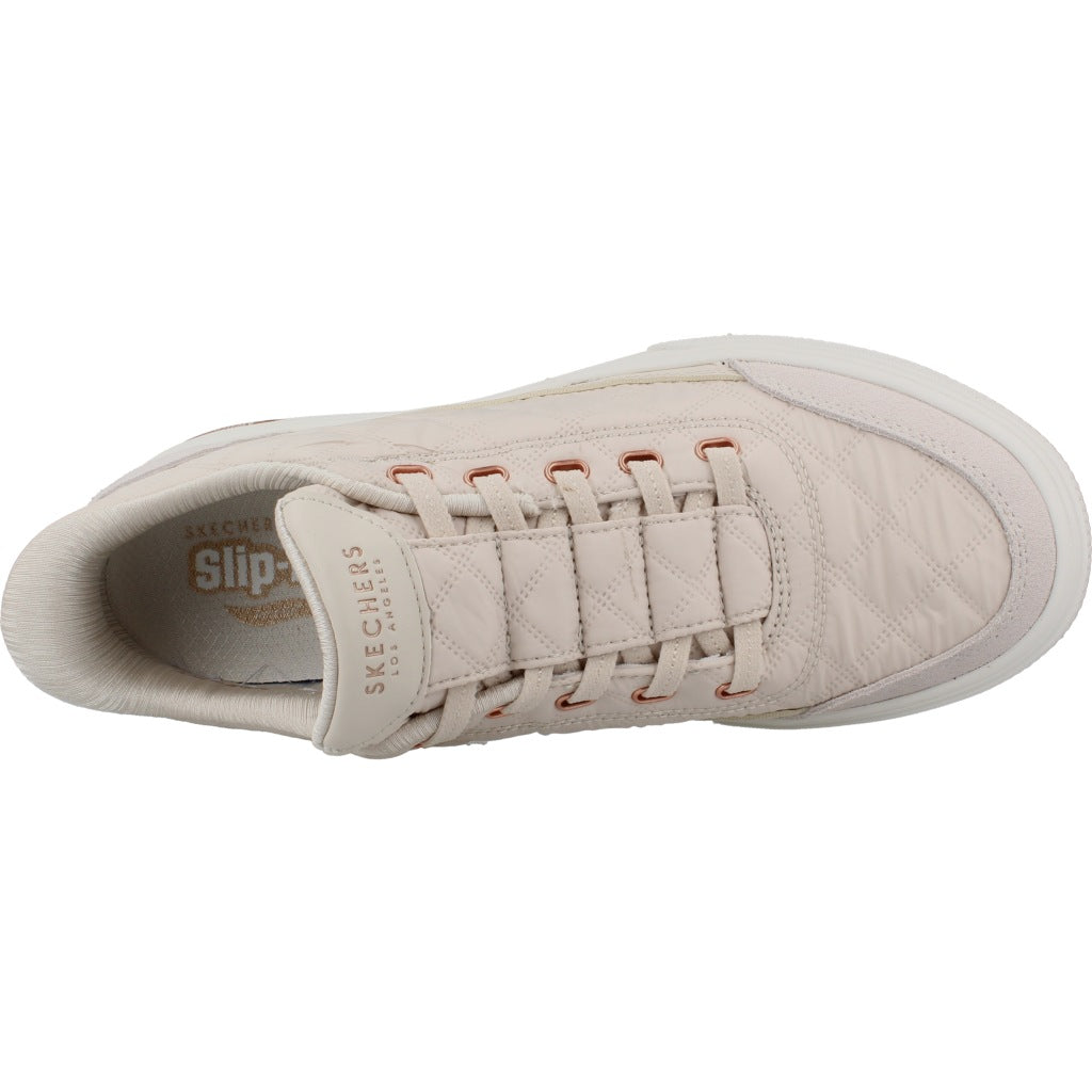 SKECHERS S ARCH FIT ARCADE CUDDLE STEP en color BEIS (7)