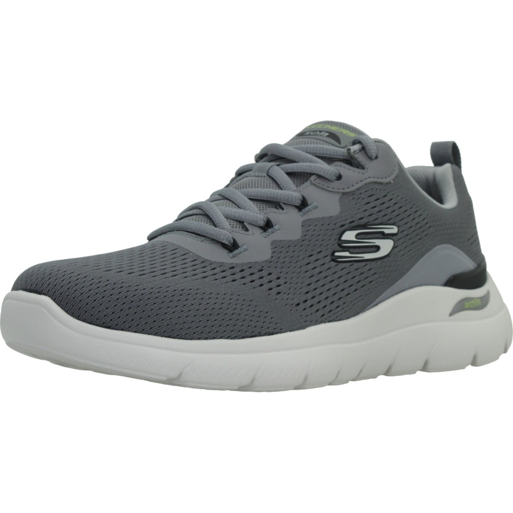 SKECHERS ARCH FIT SUMMITS - KRAVEL en color GRIS (1)