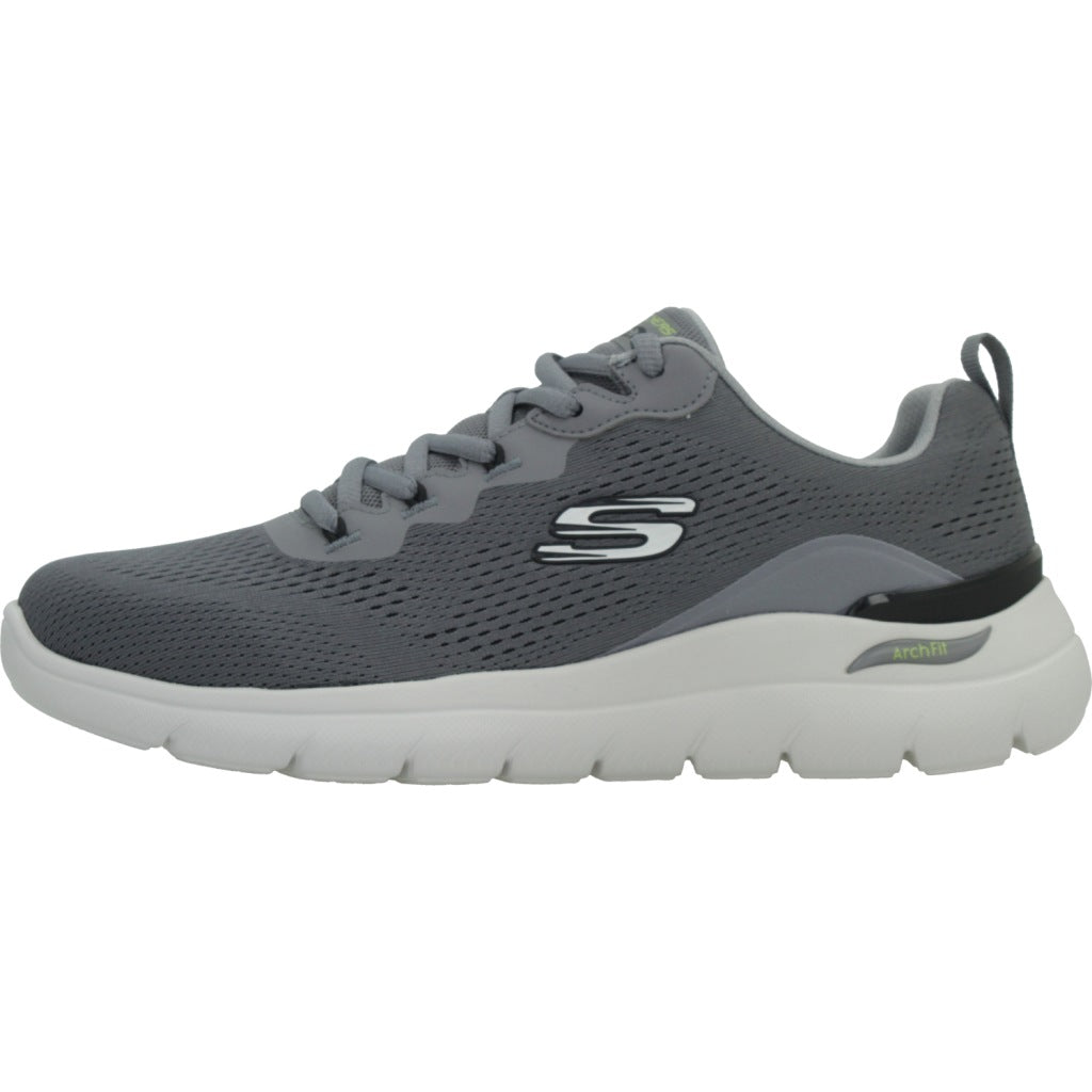 SKECHERS ARCH FIT SUMMITS - KRAVEL en color GRIS (2)