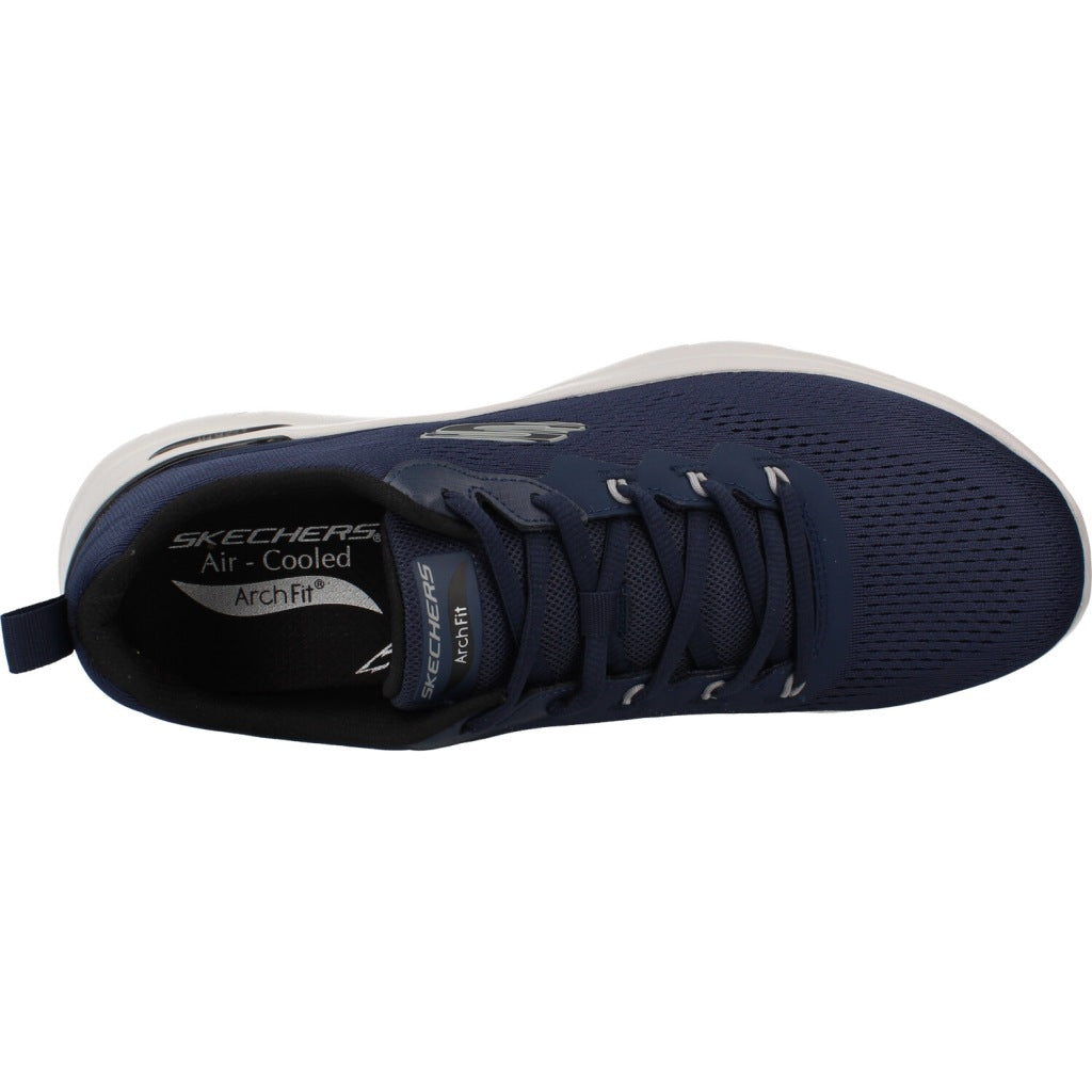 SKECHERS ARCH FIT SUMMITS KRAVEL en color AZUL (7)