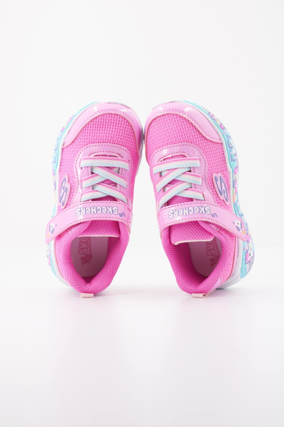 SKECHERS N PLAY SCENE FUN SQUAD en color ROSA (3)
