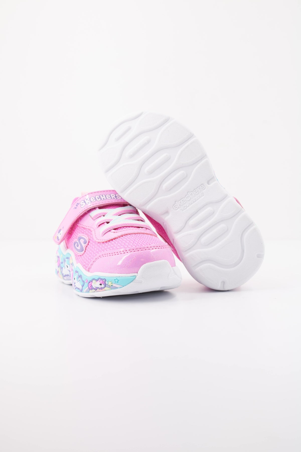 SKECHERS N PLAY SCENE FUN SQUAD en color ROSA (5)