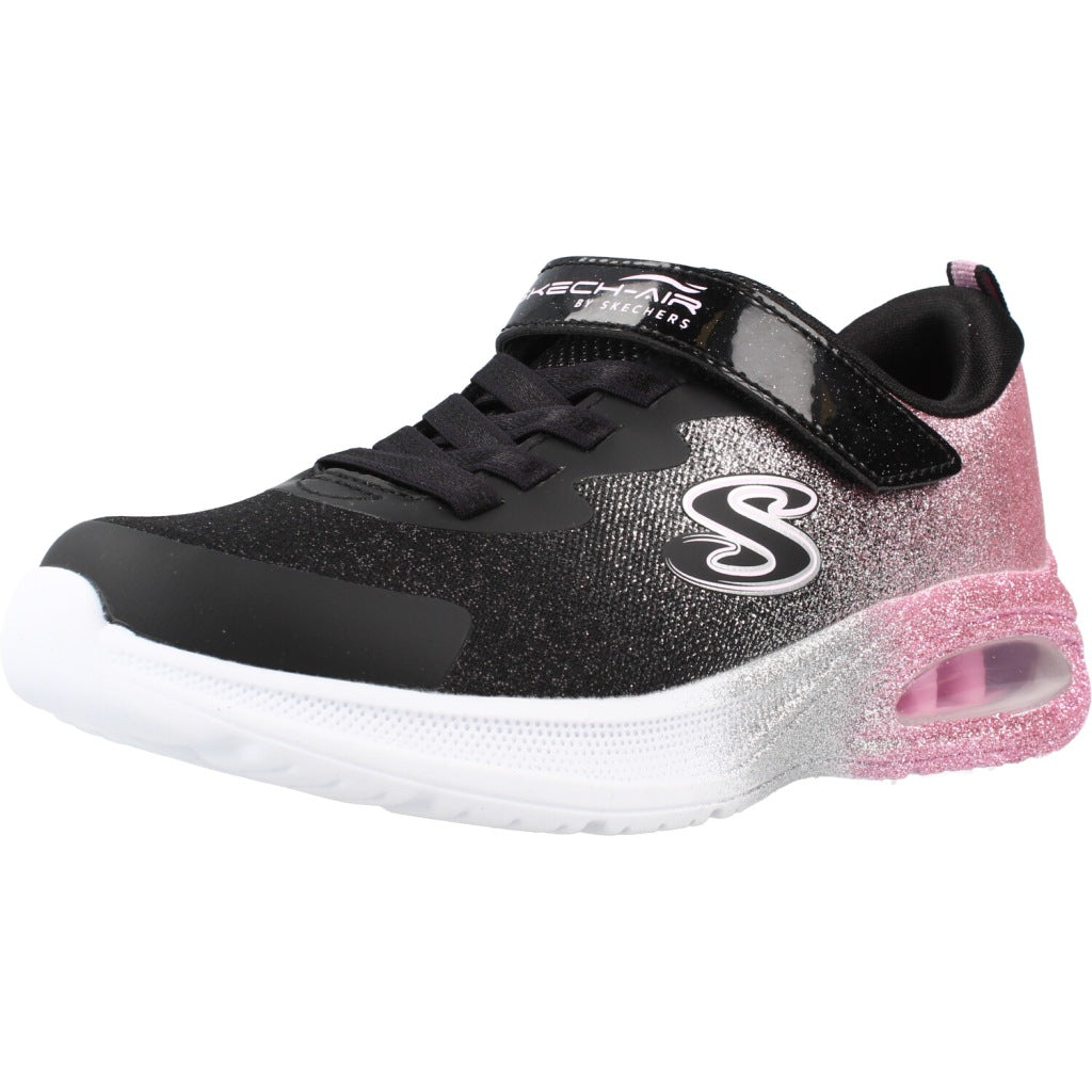 SKECHERS MICROSPEC MAX ADVANCE - GLITZ en color NEGRO (1)