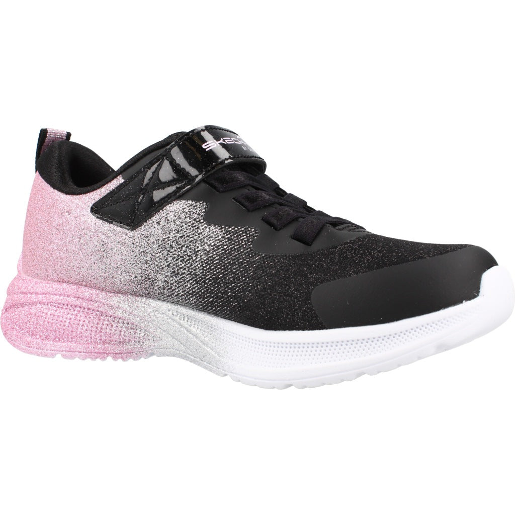 SKECHERS MICROSPEC MAX ADVANCE - GLITZ en color NEGRO (5)