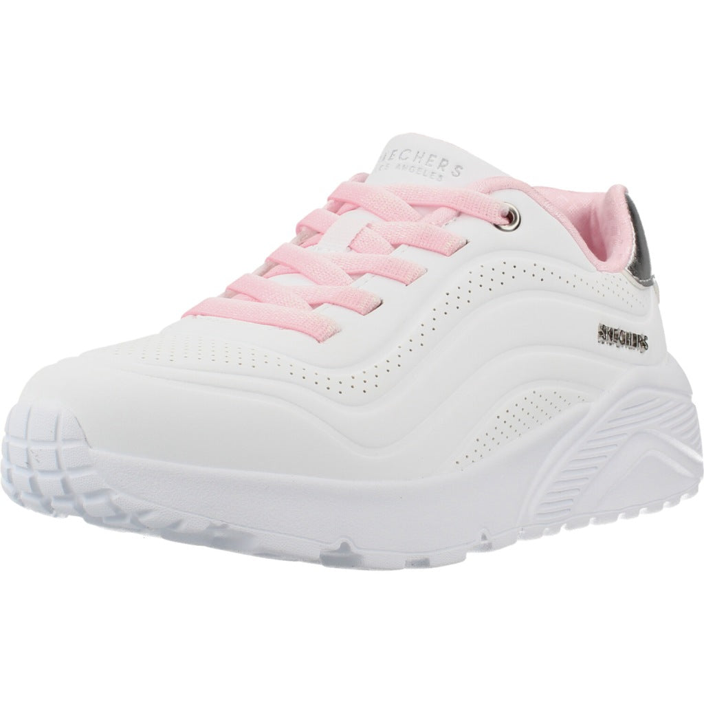 SKECHERS UNO LITE - OMBRE WAVE en color BLANCO (1)