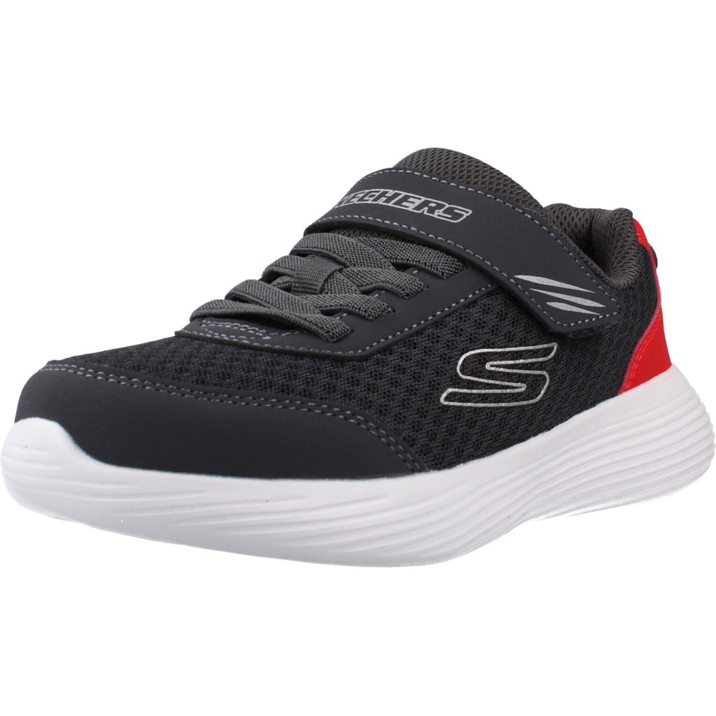 SKECHERS GO RUN V QUANTA en color GRIS (1)