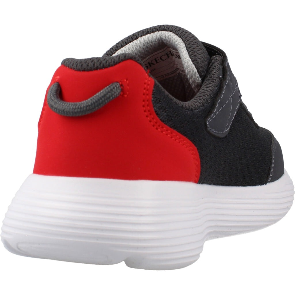 SKECHERS GO RUN V QUANTA en color GRIS (3)