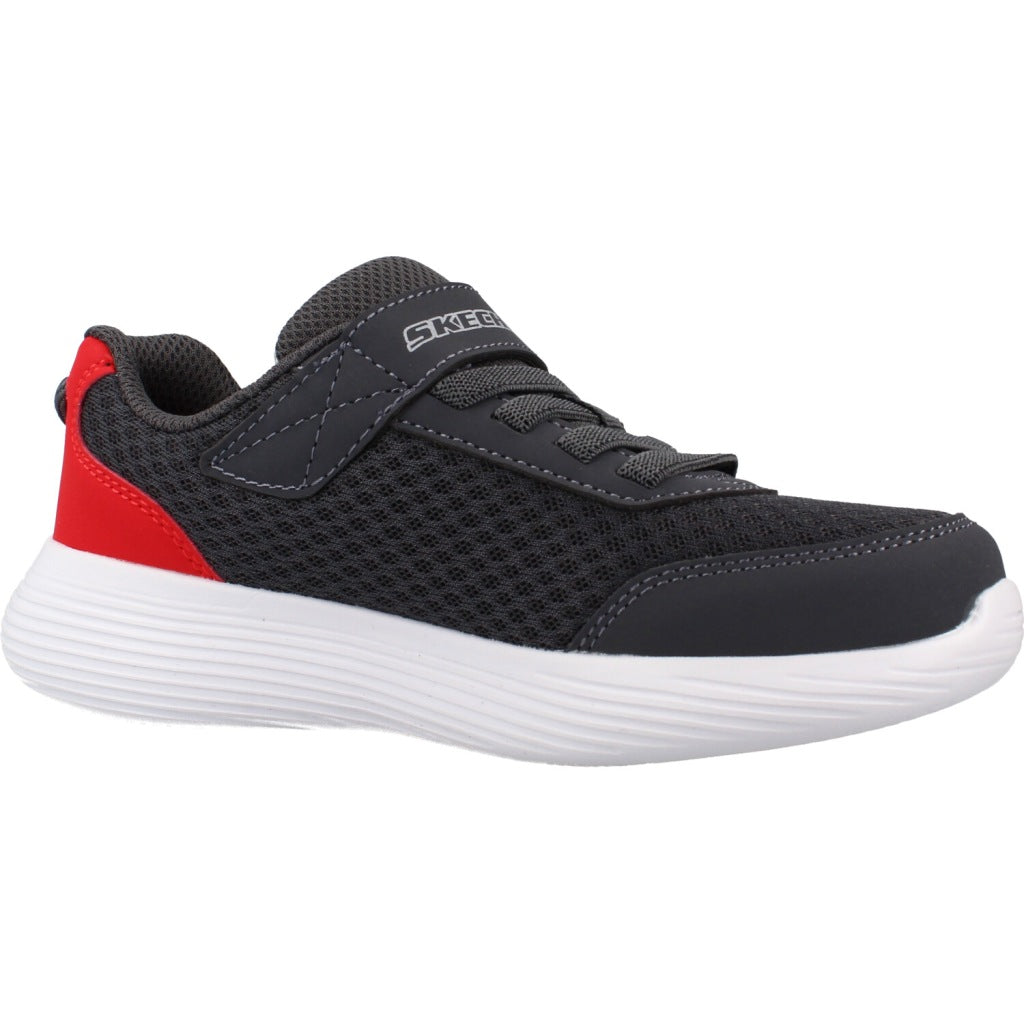 SKECHERS GO RUN V QUANTA en color GRIS (5)