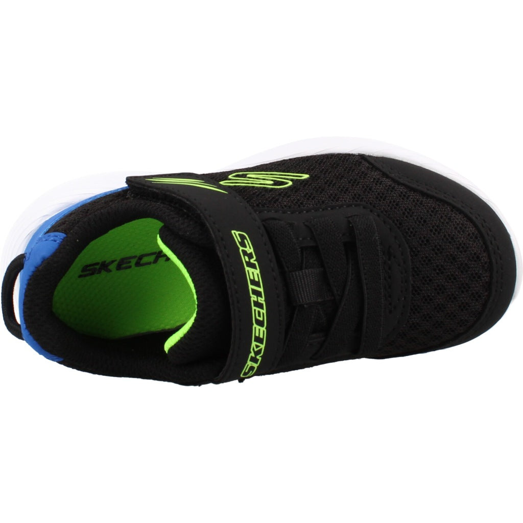 SKECHERS DYNA LITE LIL QUANTA en color NEGRO (7)