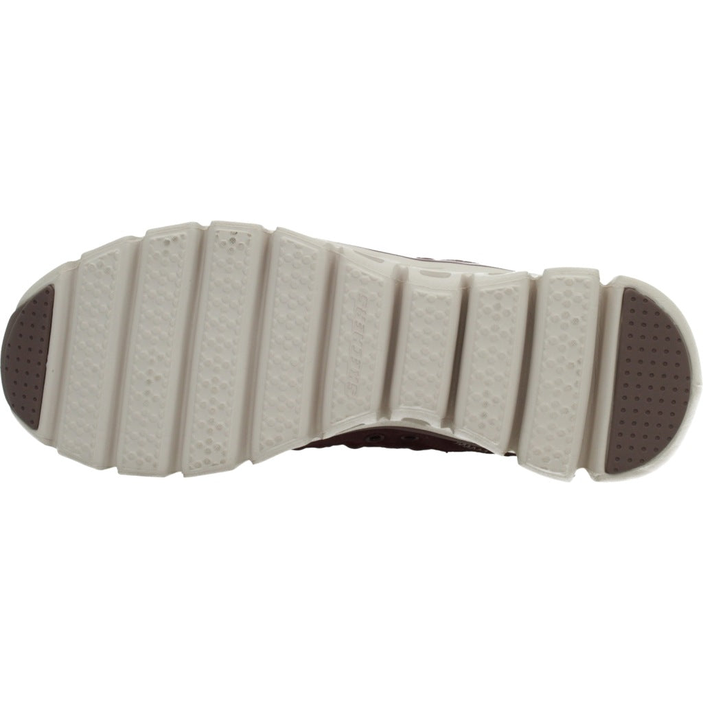 SKECHERS S GLIDE STEP AT EASE en color BURDEOS (6)