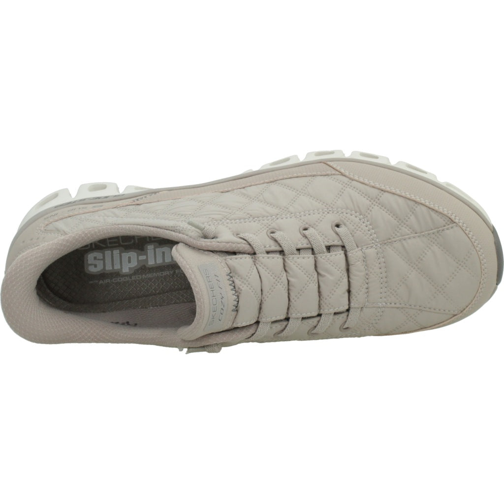SKECHERS S GLIDE STEP AT EASE en color BEIS (7)