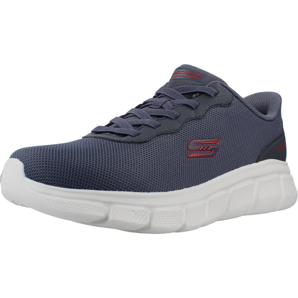 SKECHERS BOBS B FLEX - GLACIAL EDGE en color AZUL (1)