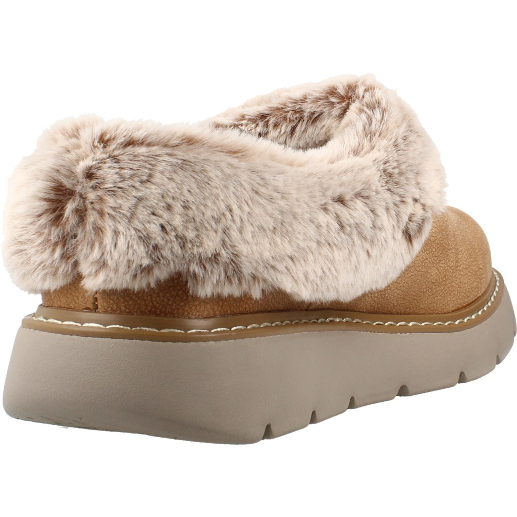SKECHERS S KEEPSAKES LITE COZY en color MARRON CLARO (3)